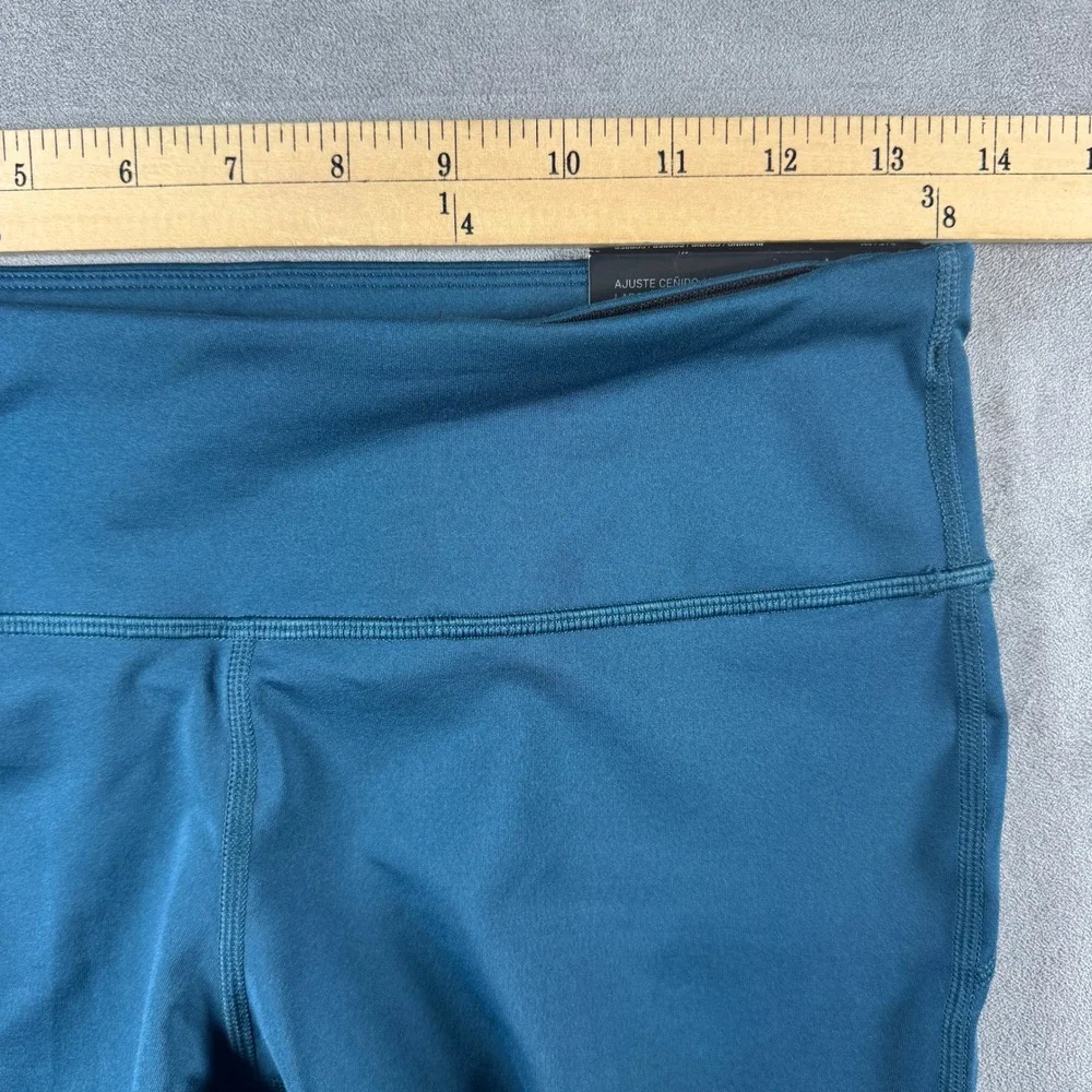 Nike Womens Epic Run Tight FIT Crop Blue Running Leggings 938602-425 Size S